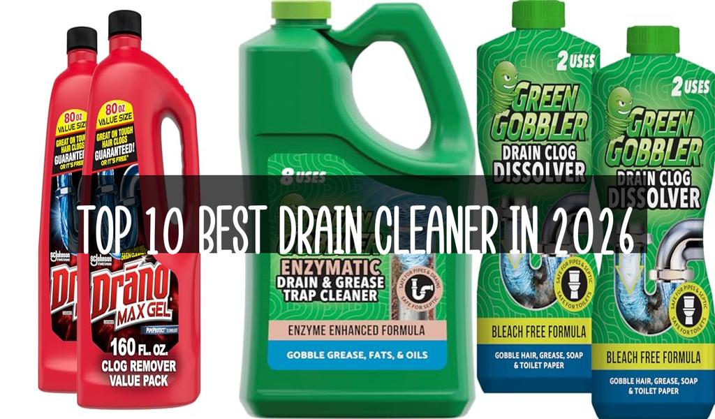 Top 10 Best Drain Cleaner in 2026